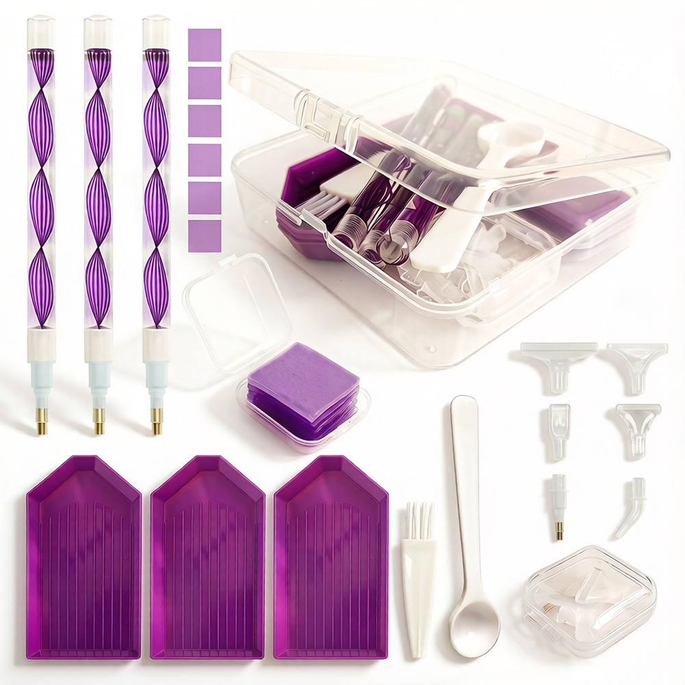 Embroidery Kit Set - Набор инструментов для алмазной вышивки DIY: