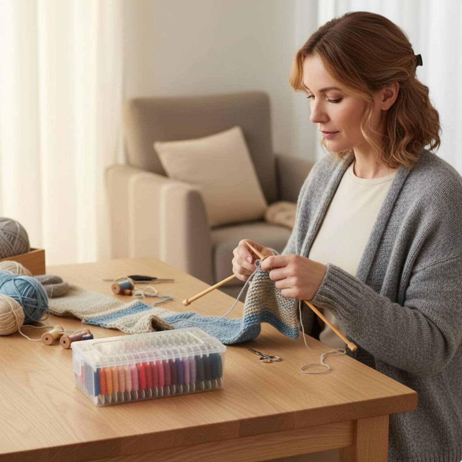 Embroidery Kit Set - Набор ниток для вышивания: многоцветные нитки