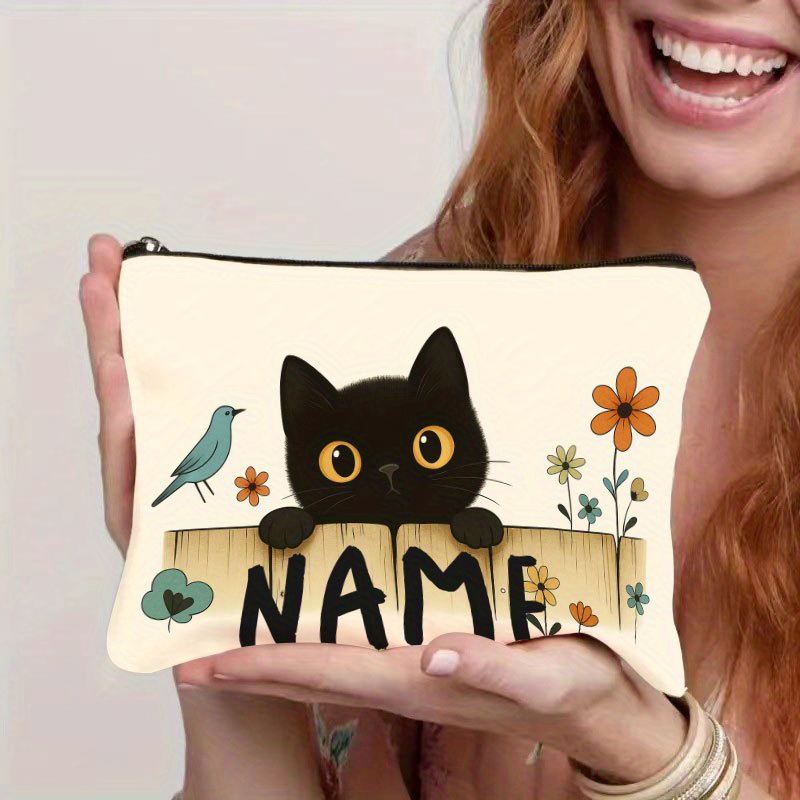 Embroidery Name Designs - Персонализированная косметичка с именем/текстом и вышивкой