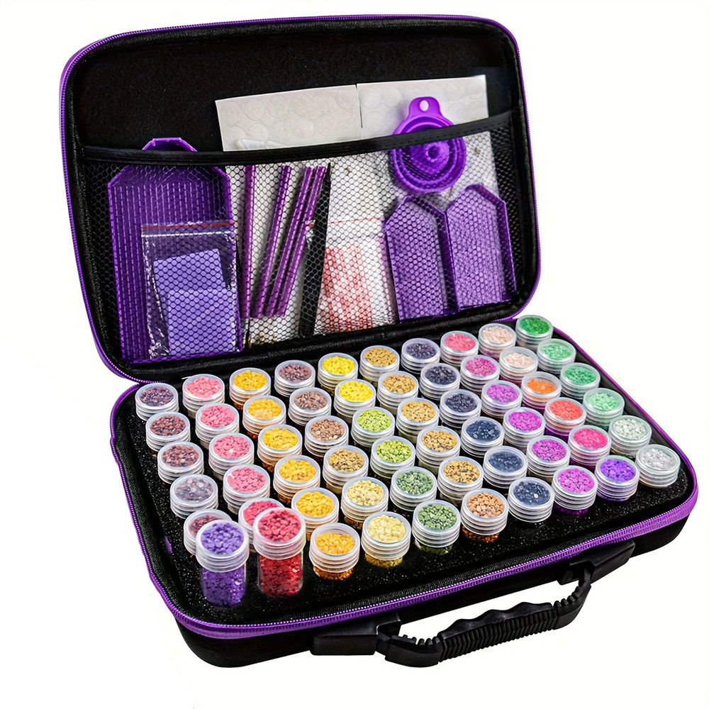 Embroidery Beads - Портативная сумка для хранения алмазной вышивки,