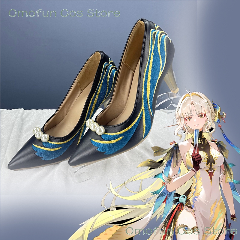Embroidery Shoes - Косплей-обувь Wuwa Suisui Wuthering Waves для