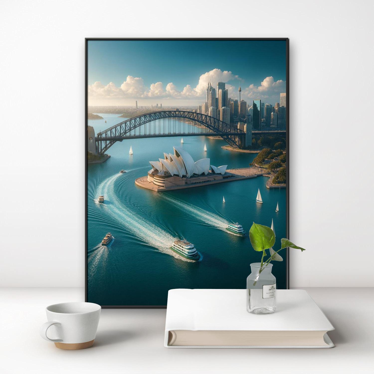 Embroidery In Australia - Высококачественная реалистичная алмазная вышивка 5D с