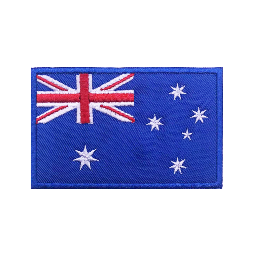 Embroidery In Australia - Нашивки с австралийским флагом и австралийским