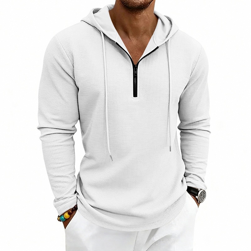 Мужская толстовка с капюшоном  – обзор и цена Embroidery Zip Up Hoodie