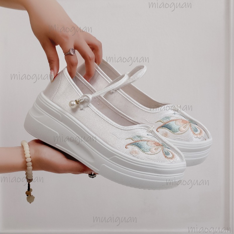 Женские туфли Мэри Джейн в кит – обзор и цена Embroidery Shoes