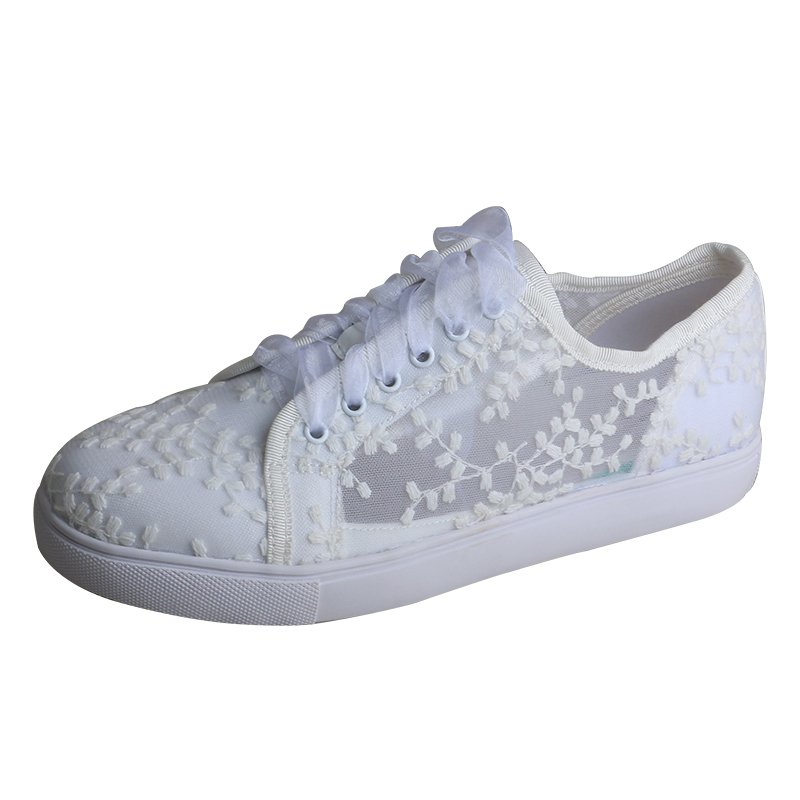 Белые кроссовки Wedopus для же – обзор и цена Embroidery Shoes