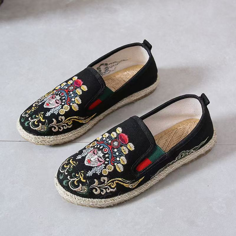 Женские тканевые туфли на плос – обзор и цена Embroidery Shoes