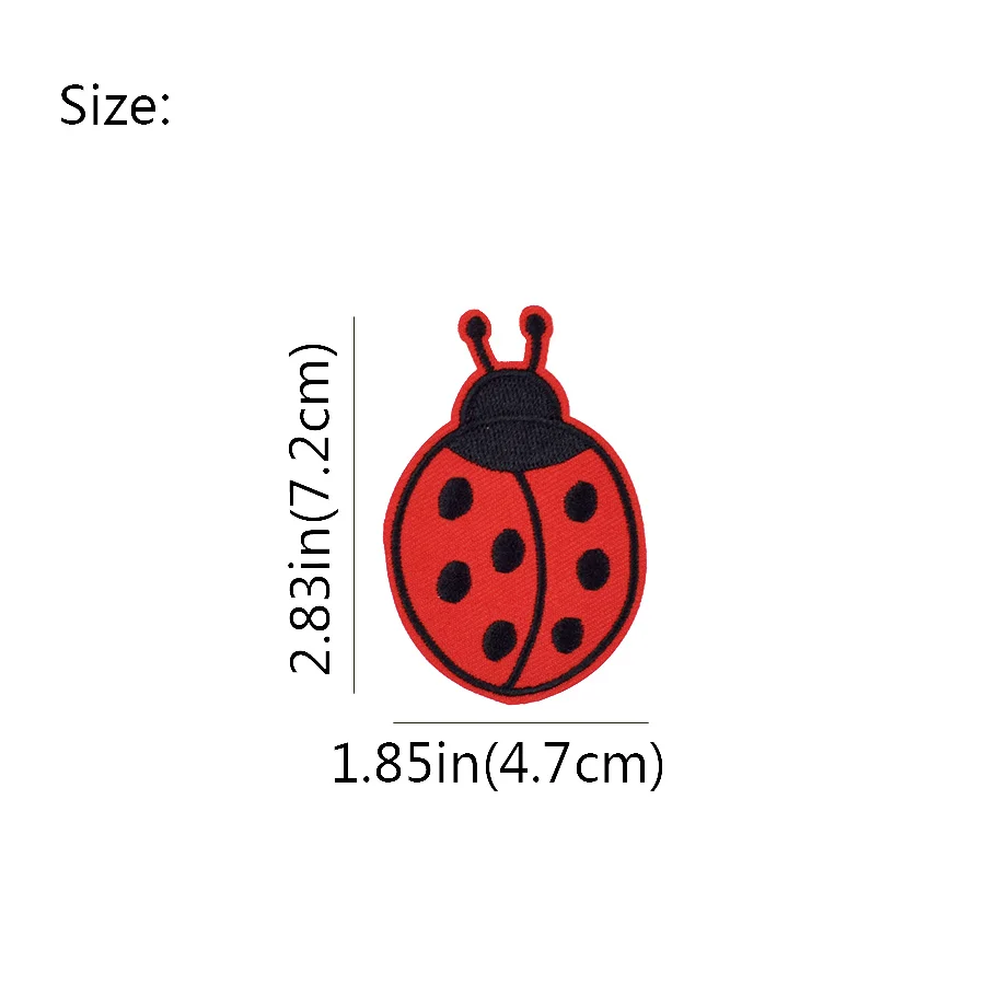 Патчи для одежды с аппликацией – обзор и цена Embroidery Lady Bug