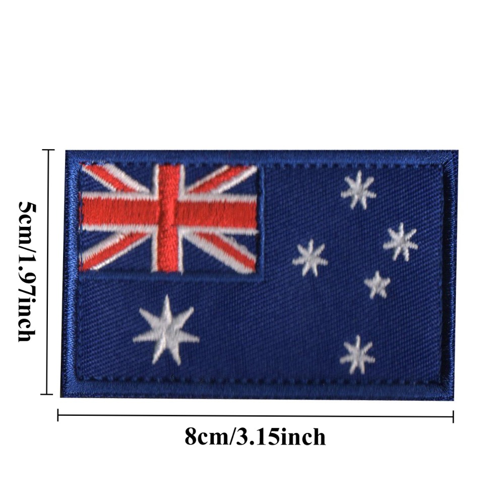 8*5 см нашивка с флагом Новой  – обзор и цена Embroidery In Australia