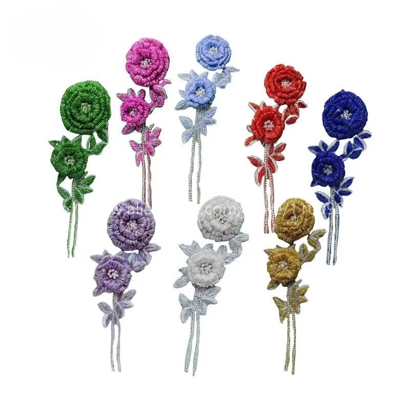 НОВЫЕ разноцветные цветы из би – обзор и цена Embroidery Rose