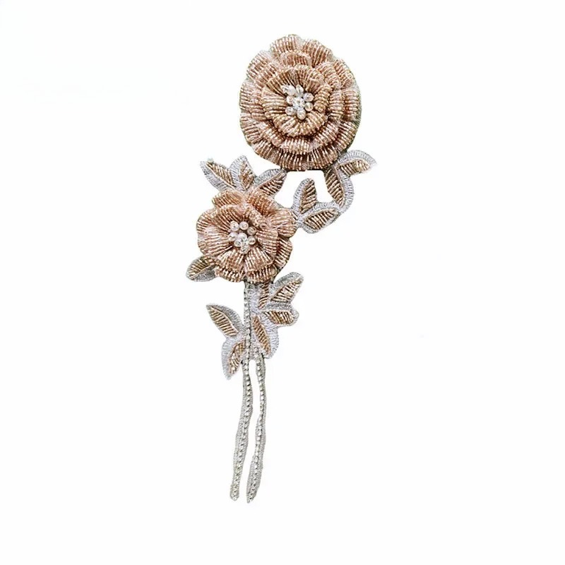 НОВЫЕ разноцветные цветы из би – обзор и цена Embroidery Rose