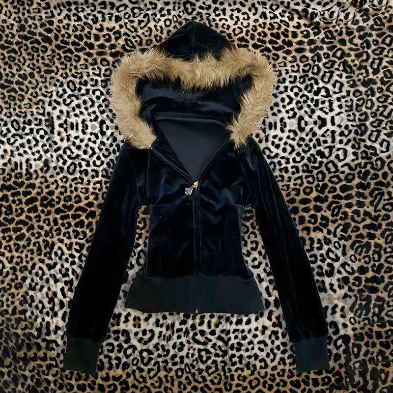 Женская толстовка-худи в стиле – обзор и цена Embroidery Zip Up Hoodie