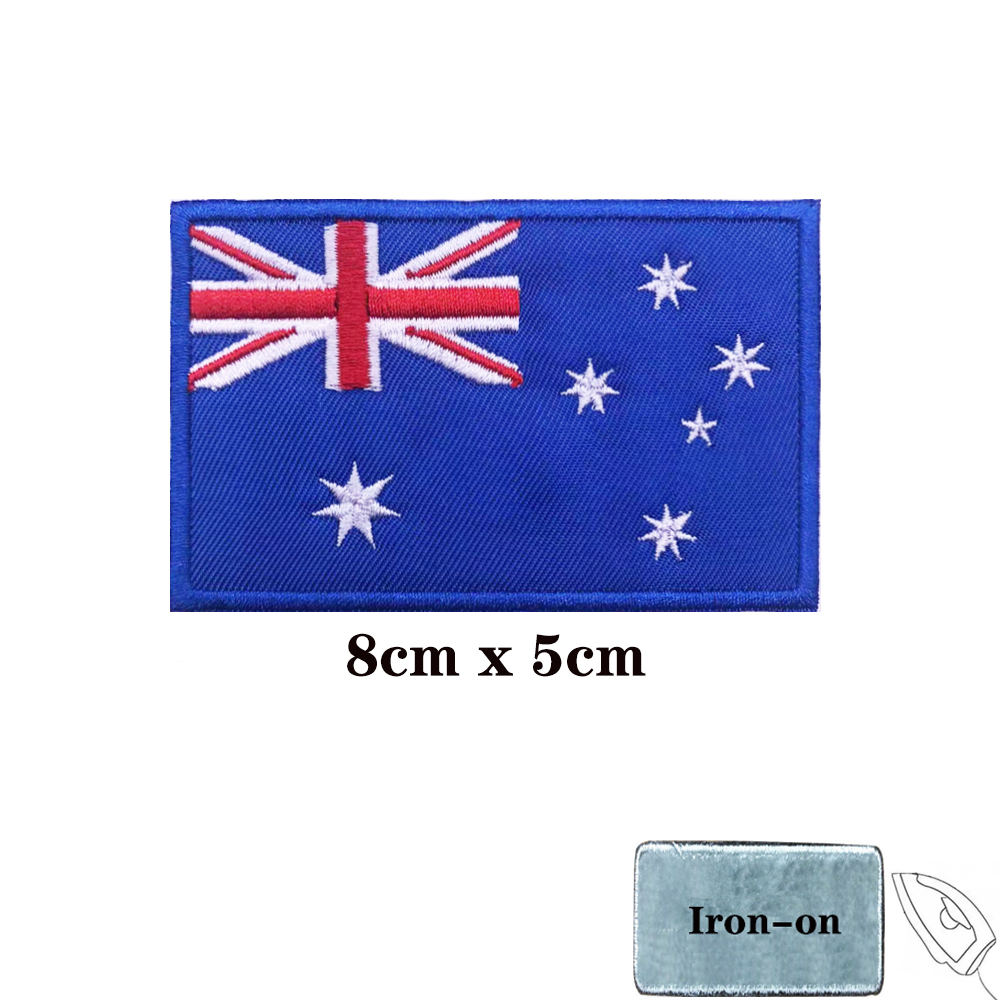 Нашивки с австралийским флагом – обзор и цена Embroidery In Australia
