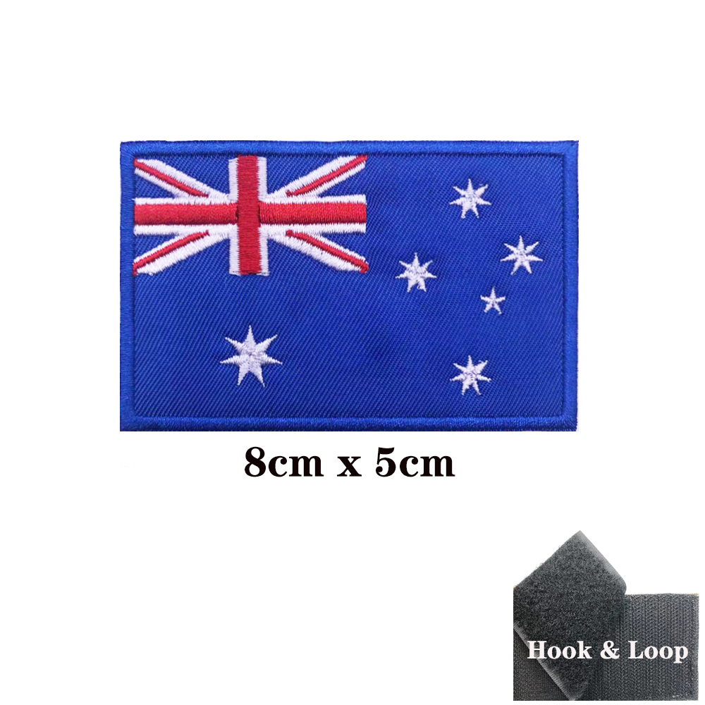 Нашивки с австралийским флагом – обзор и цена Embroidery In Australia