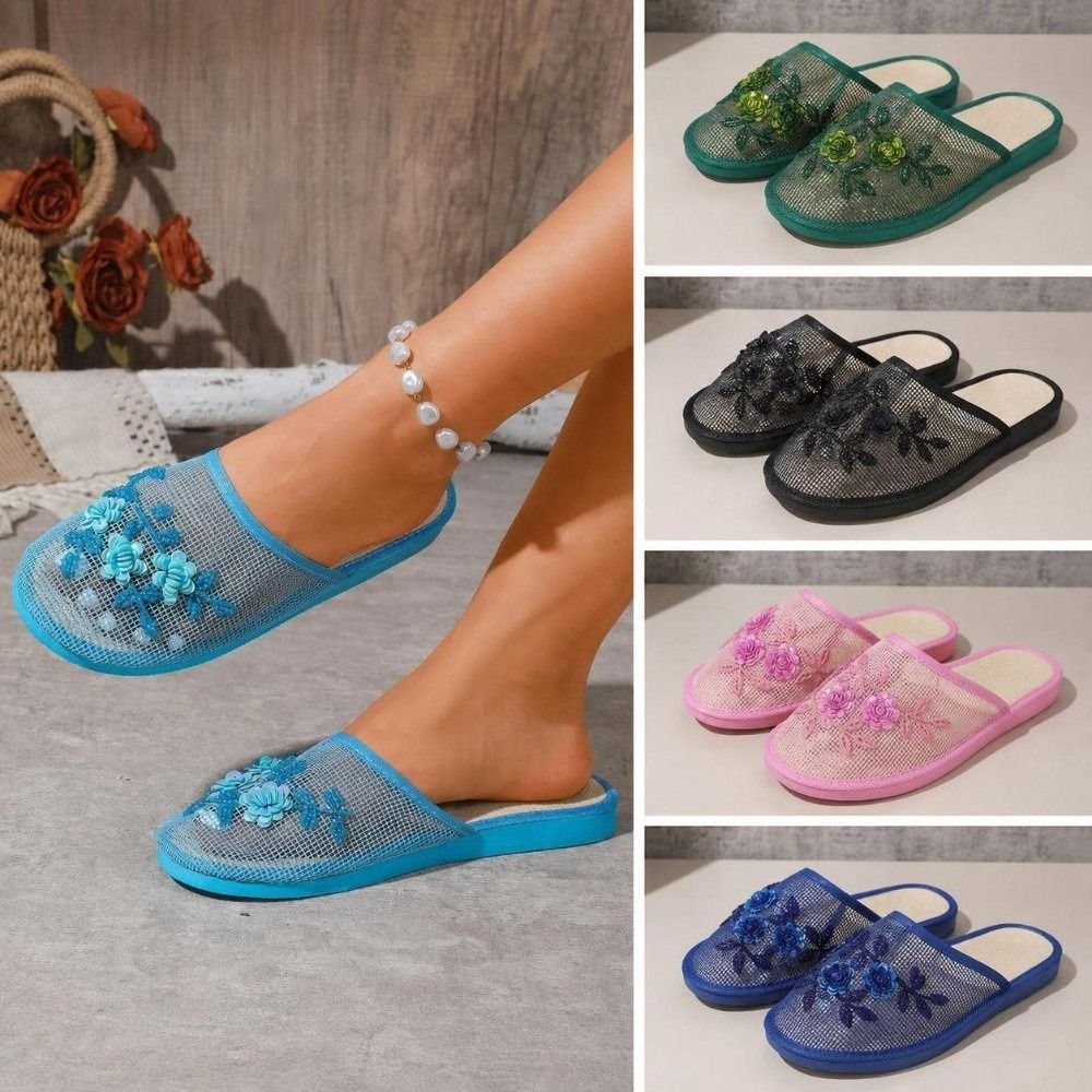 Модные сандалии с цветочной вы – обзор и цена Embroidery Shoes
