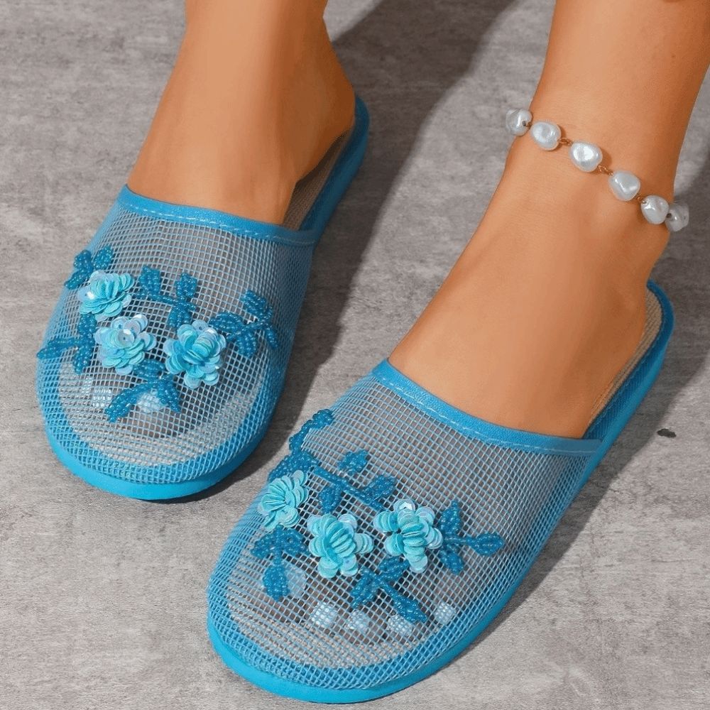 Модные сандалии с цветочной вы – обзор и цена Embroidery Shoes